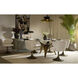 Timea LED 26.5 inch Black / Brass / Black Pendant Ceiling Light